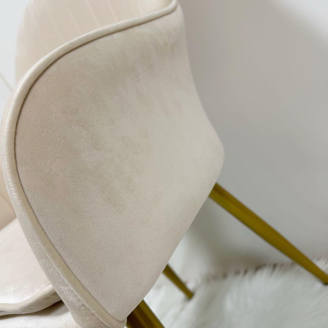 お姫様　鏡台 ドレッサー お姫系 化粧台収納 ベロア椅子 北欧風 オシャレ