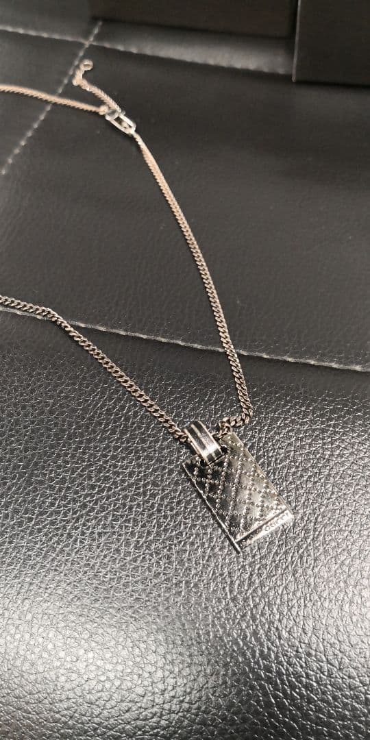 GUCCI ステンレススチール ネックレス ディアマンテ