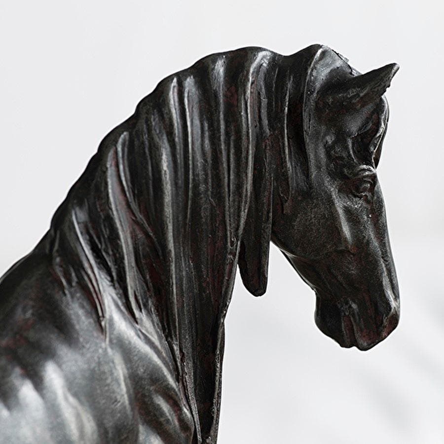 馬 午 開運 置物 オブジェ 高さ35.5cm