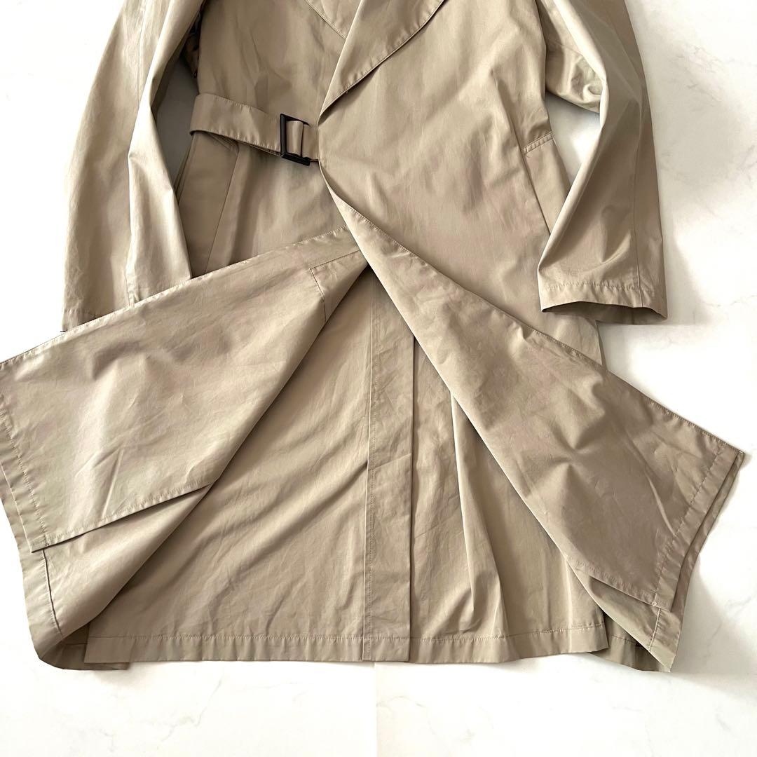 美品 マッキントッシュ タイロッケンコート ロング40 L相当 ベージュ系 近年