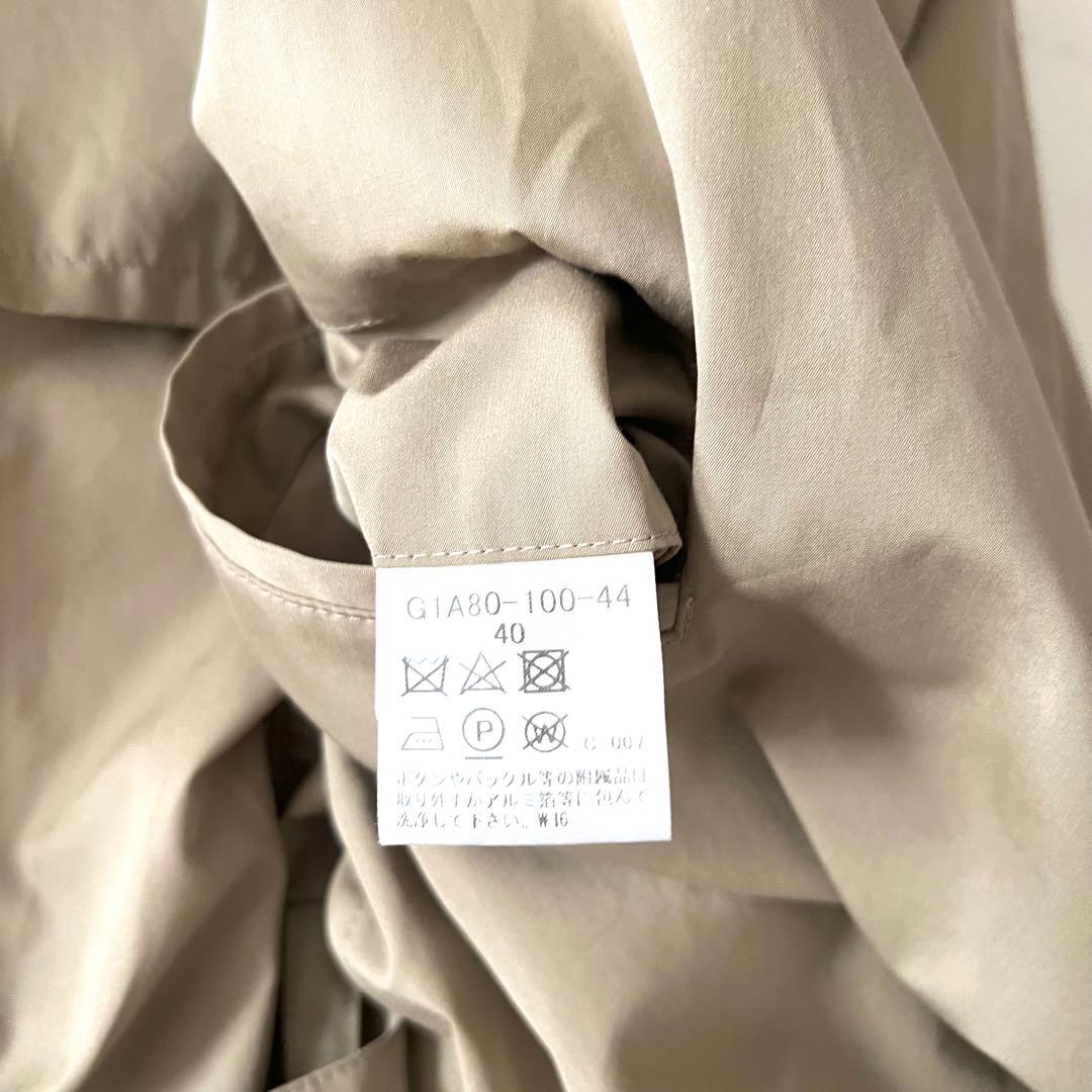 美品 マッキントッシュ タイロッケンコート ロング40 L相当 ベージュ系 近年