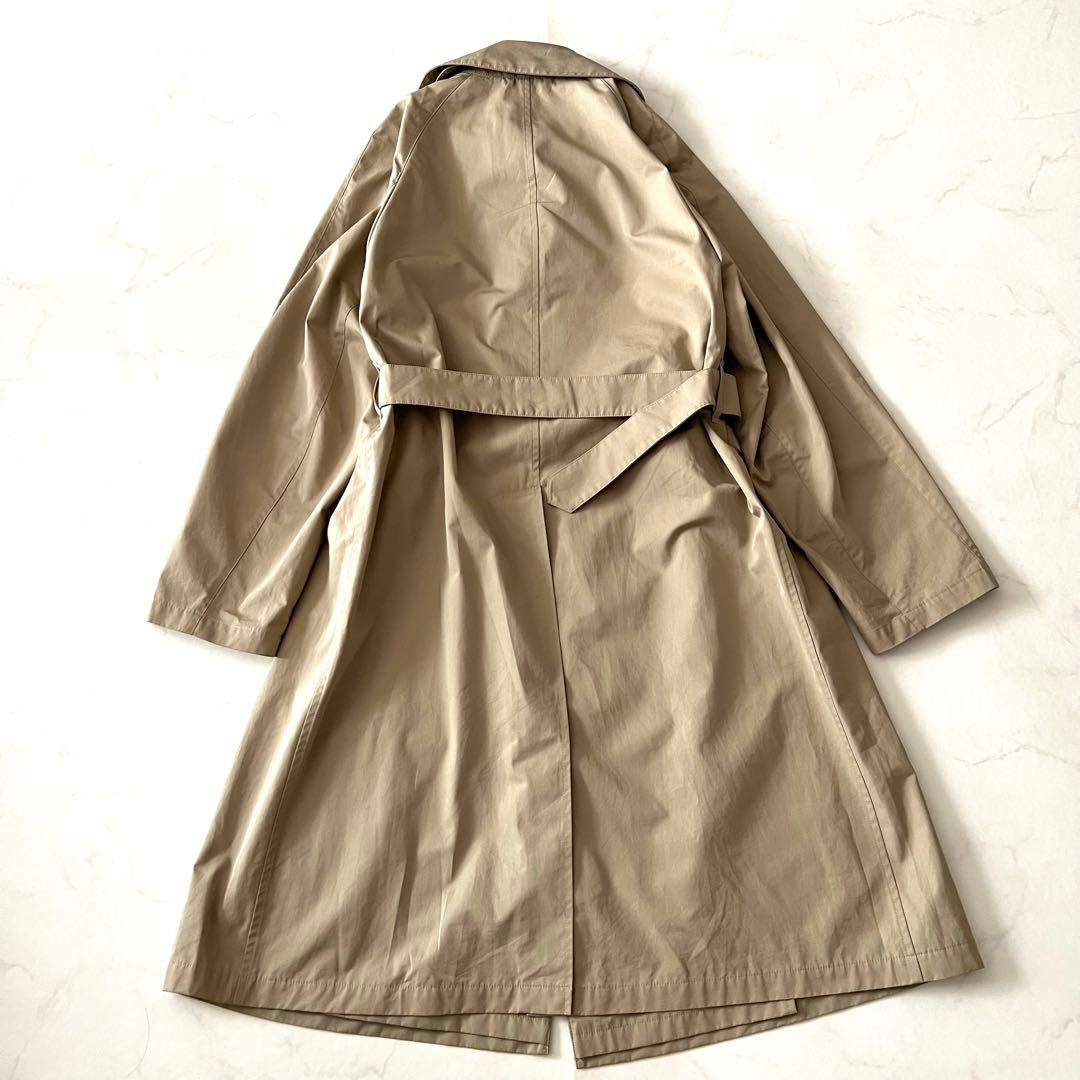 美品 マッキントッシュ タイロッケンコート ロング40 L相当 ベージュ系 近年
