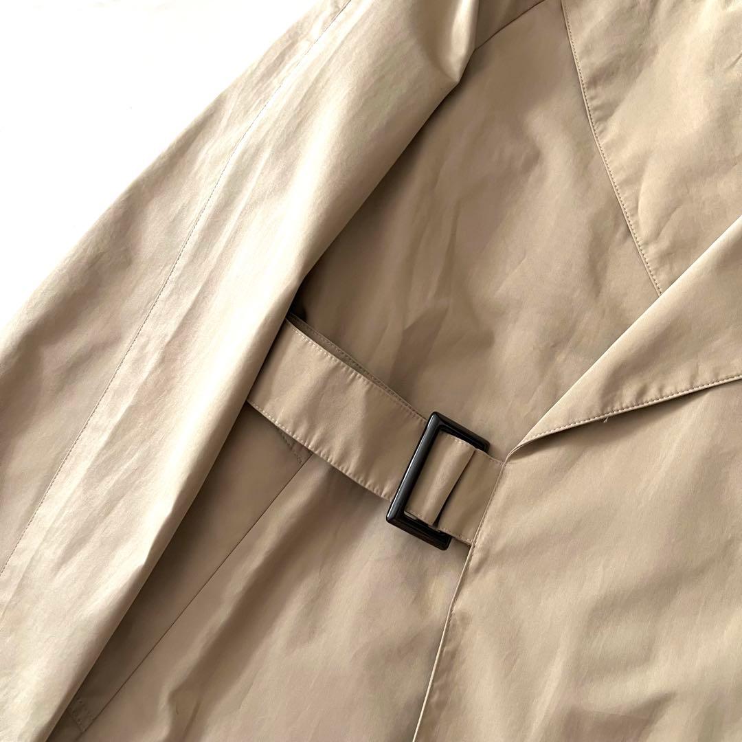 美品 マッキントッシュ タイロッケンコート ロング40 L相当 ベージュ系 近年