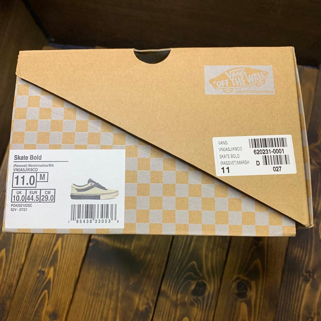 VANS RASSVET SKATE BOLD 新品未使用　US企画　29.0