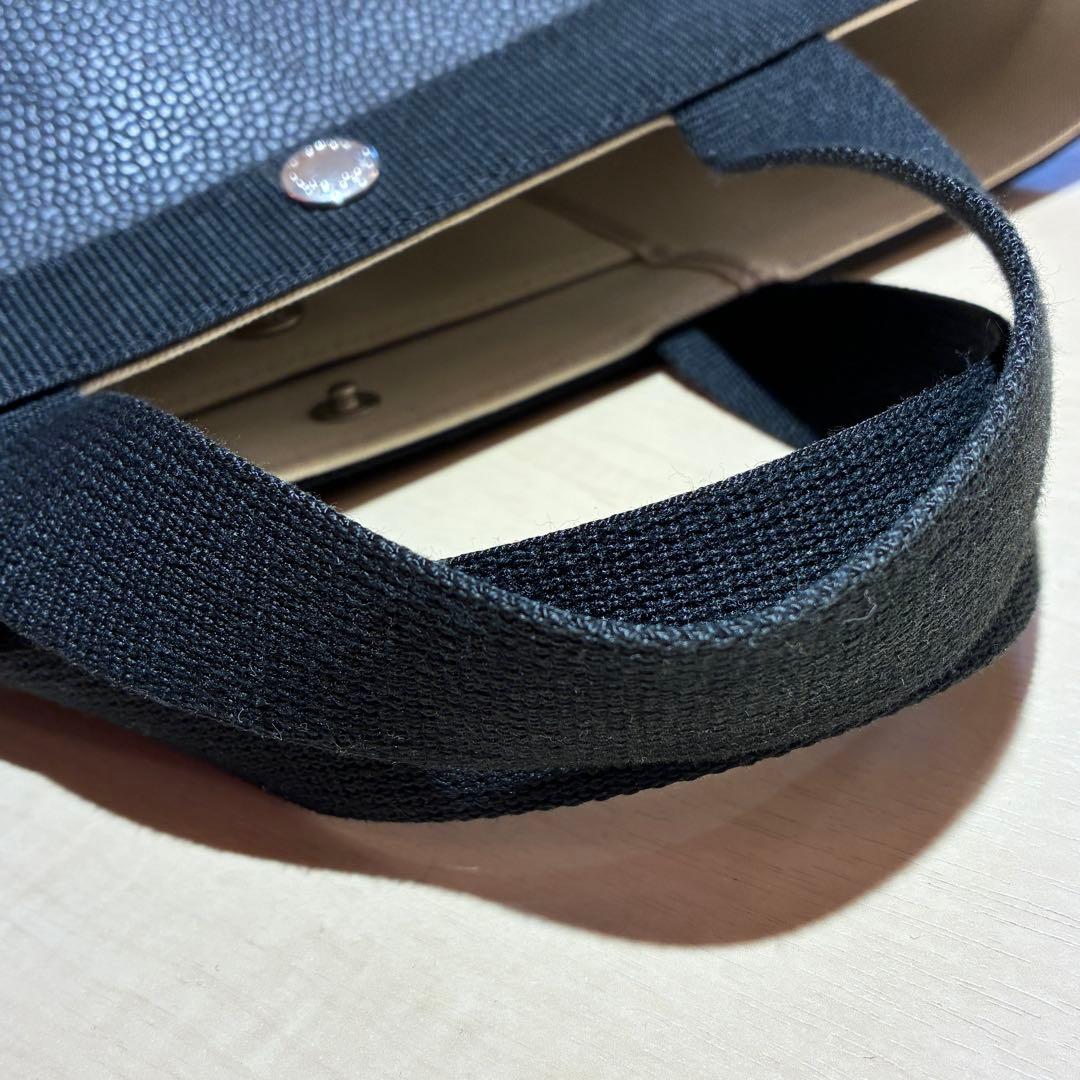 ♠︎エルベシャプリエ　704GP スクエアトート　M ノワール