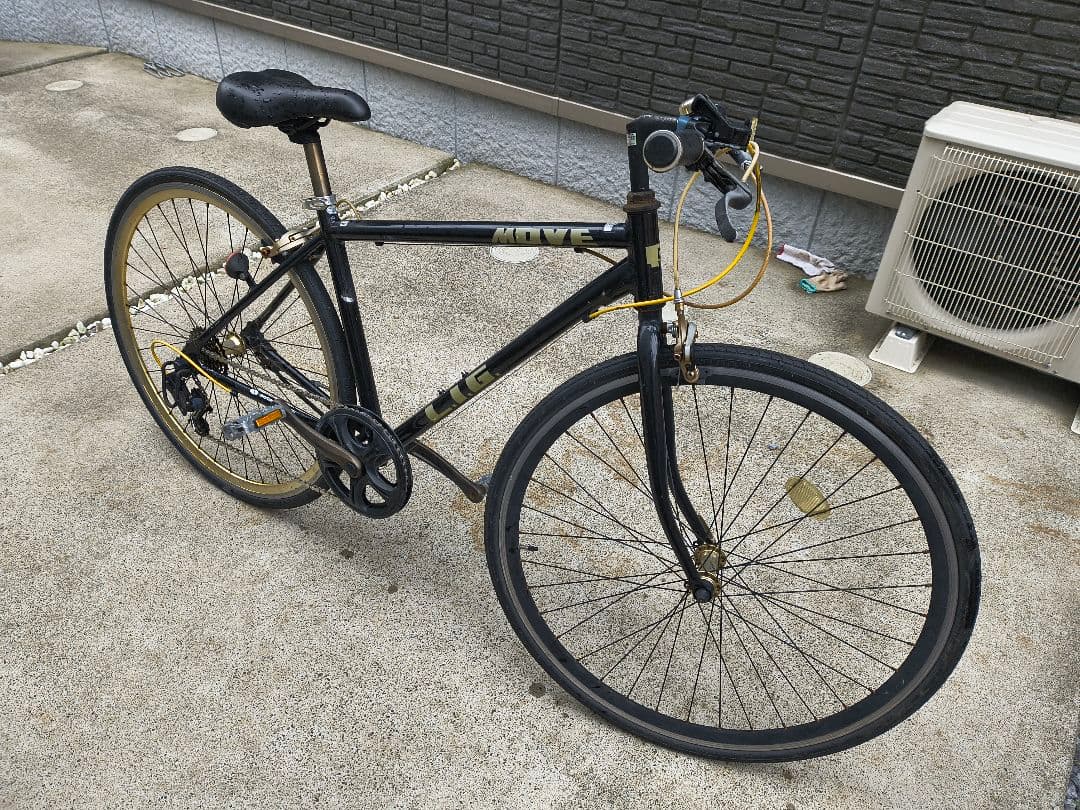 LIG MOVE クロスバイク 7段変速タイヤサイズ700×28C直接受け渡し可