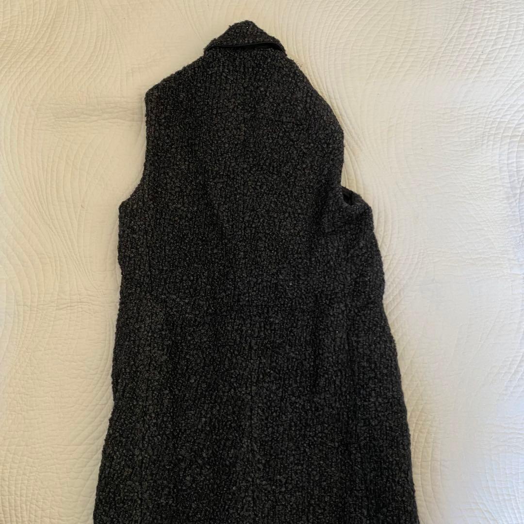 ち*り様 【新品タグ付き】DENHAM デンハム ウール ベスト ロングジレ S
