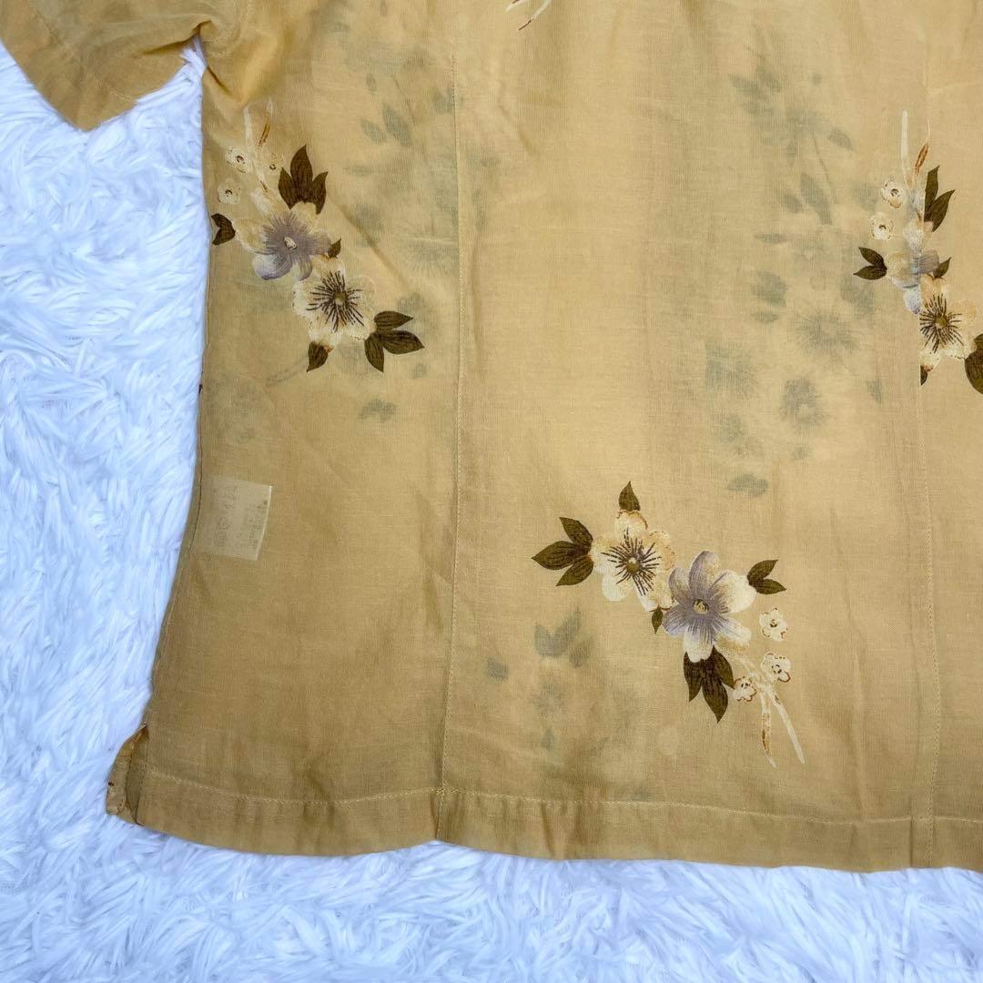 【美品】ドリスヴァンノッテン　半袖シャツ・ブラウス・シアー・ライカ期・02SS