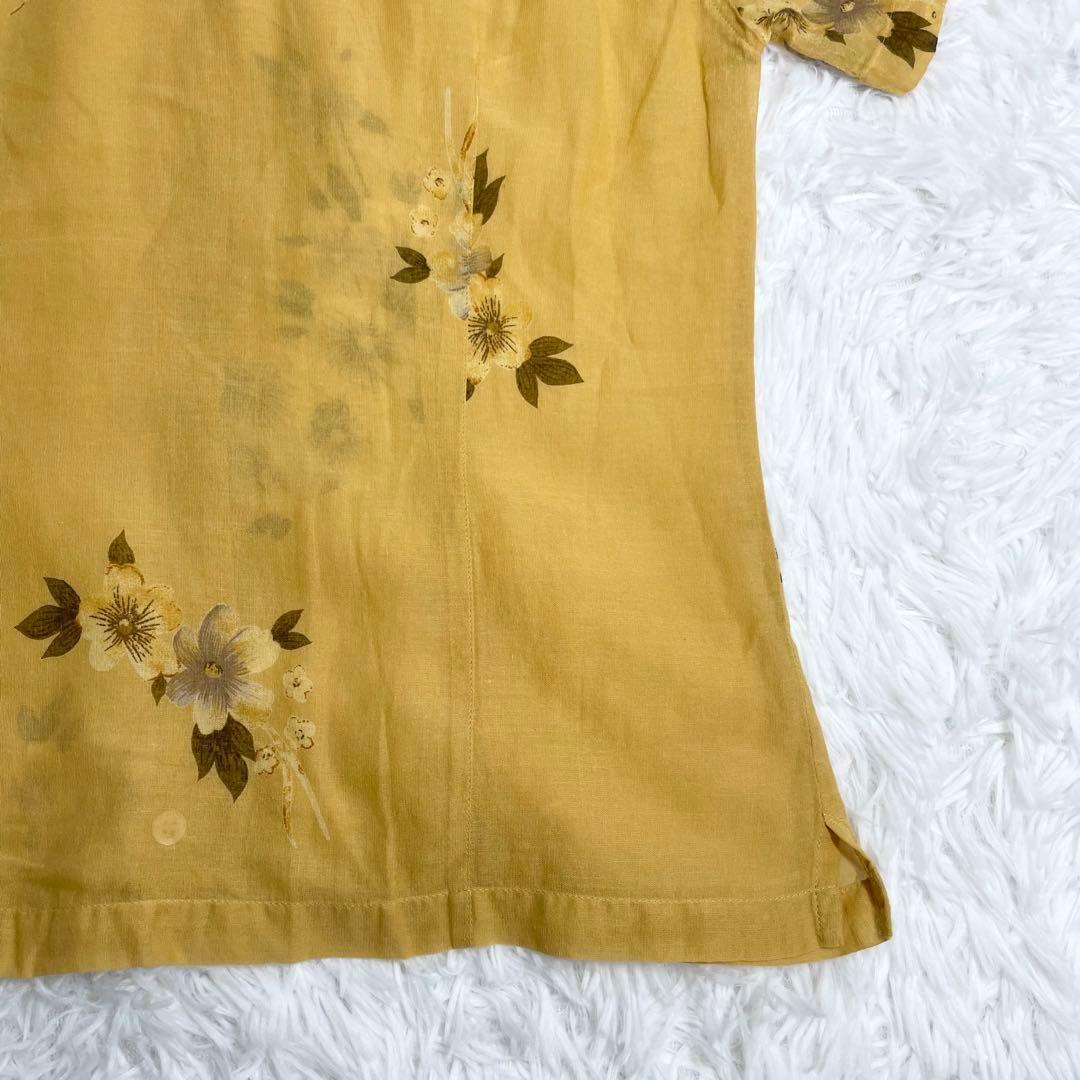 【美品】ドリスヴァンノッテン　半袖シャツ・ブラウス・シアー・ライカ期・02SS