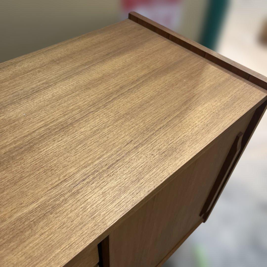 【北欧風】リビングボード◆チーク材◇サイドボード