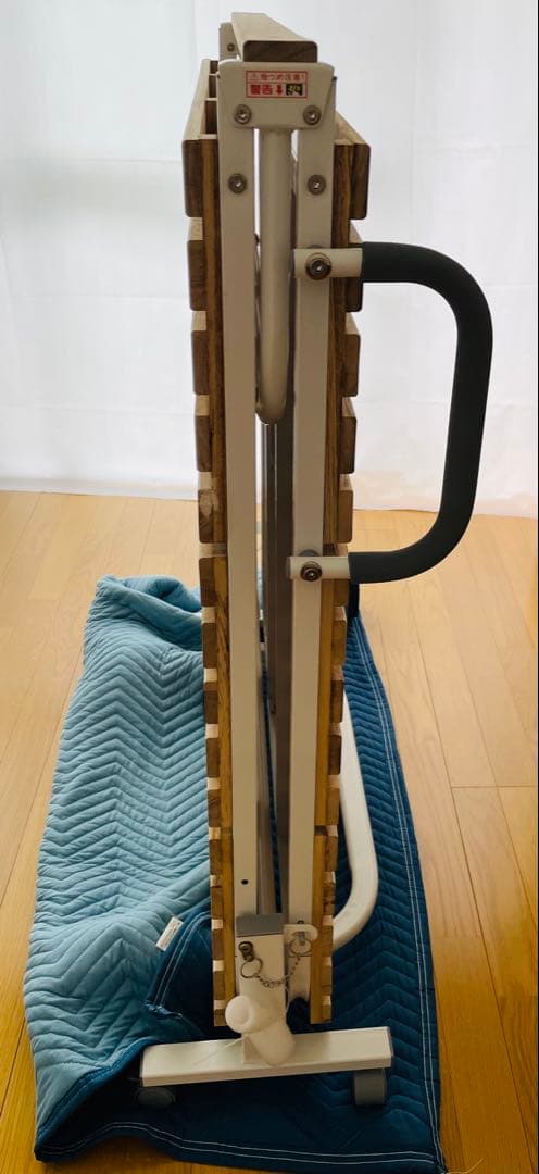 折りたたみ木製すのこベッド シングル