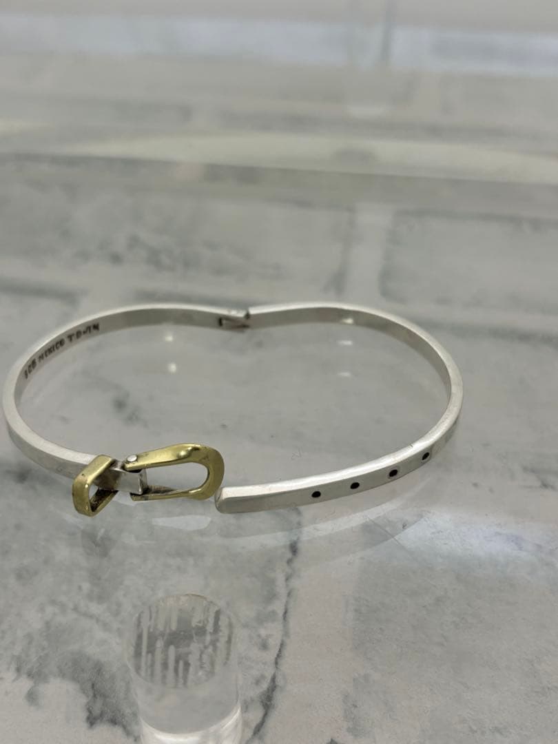 70s ヴィンテージ　メキシカンジュエリー　コンビ　ベルト　バングル