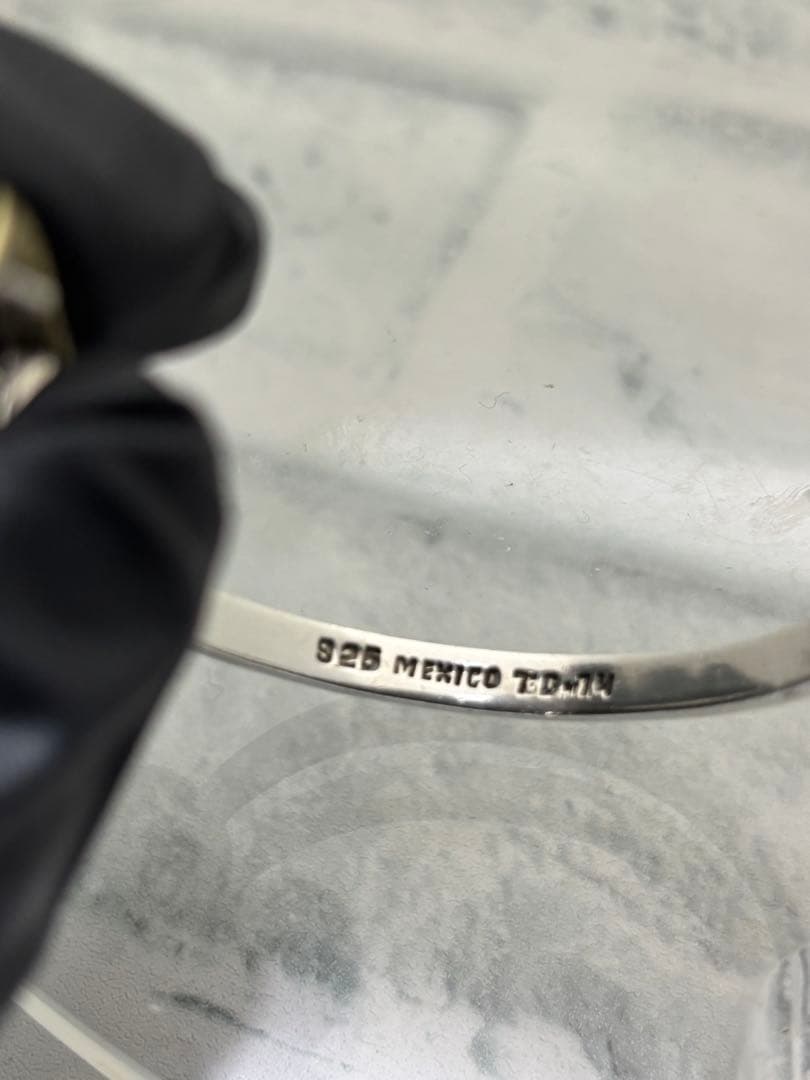 70s ヴィンテージ　メキシカンジュエリー　コンビ　ベルト　バングル