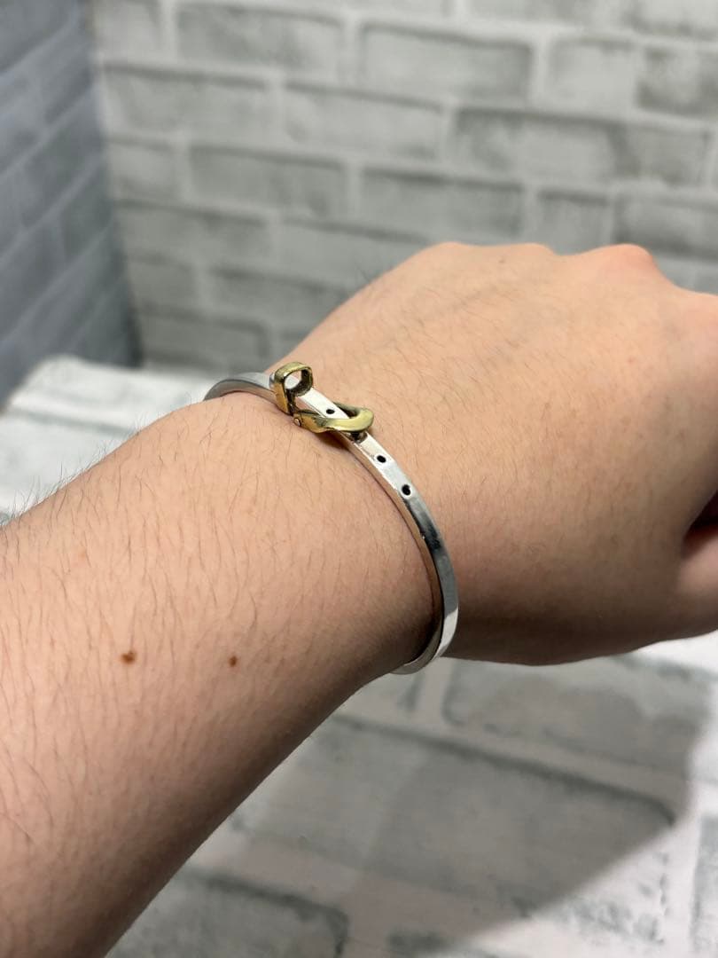 70s ヴィンテージ　メキシカンジュエリー　コンビ　ベルト　バングル