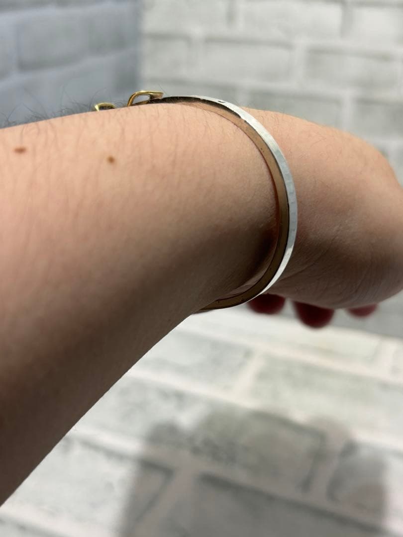 70s ヴィンテージ　メキシカンジュエリー　コンビ　ベルト　バングル