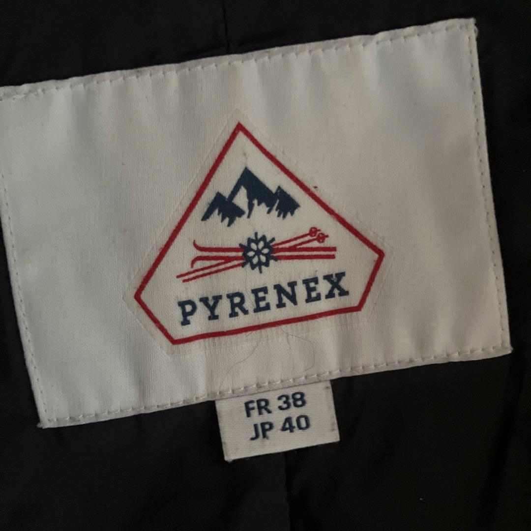 PYRENEXピレネックス グルノーブル MLサイズ　黒　ミドル丈ダウン