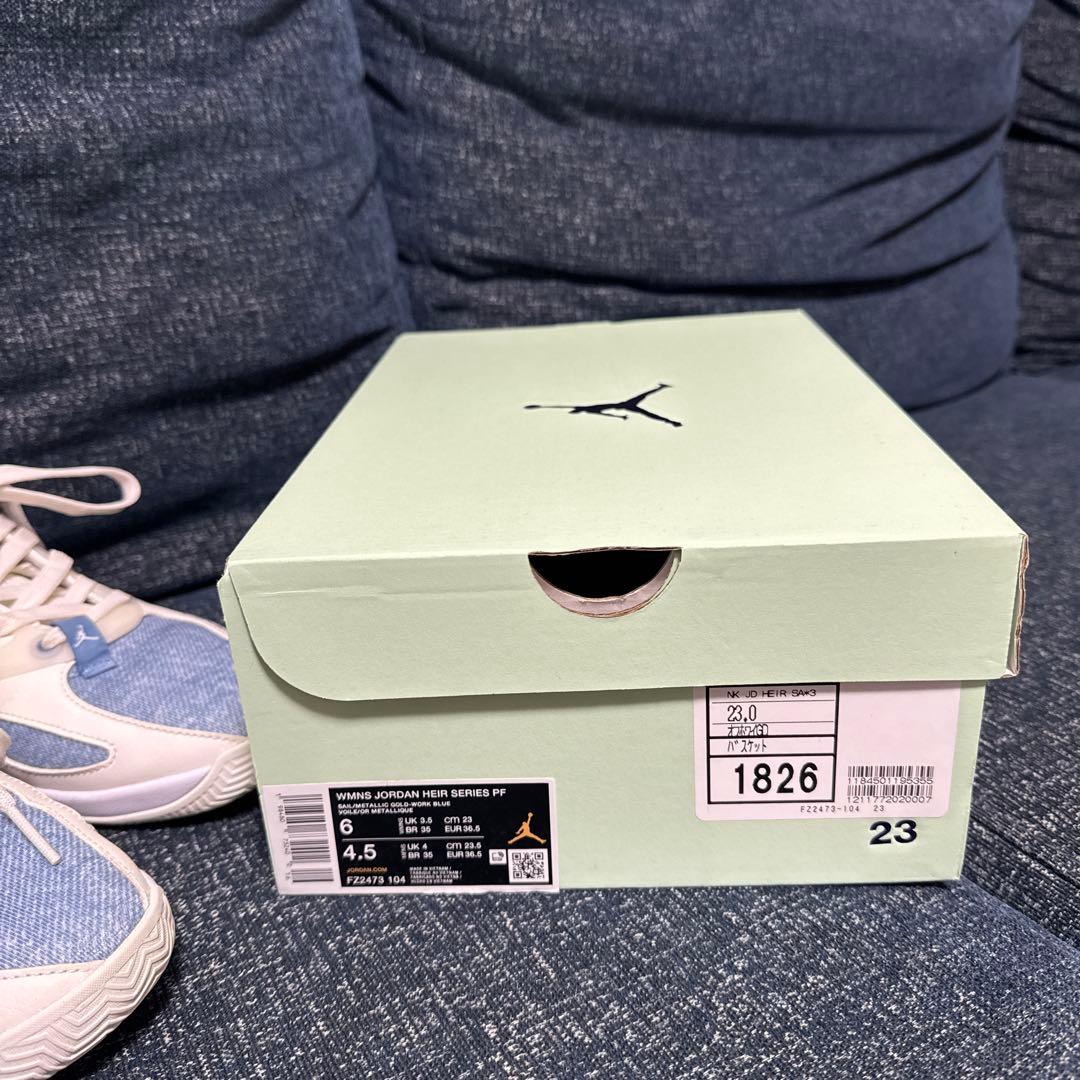 バスケットシューズ ジョーダン エアー シリーズ　23センチ