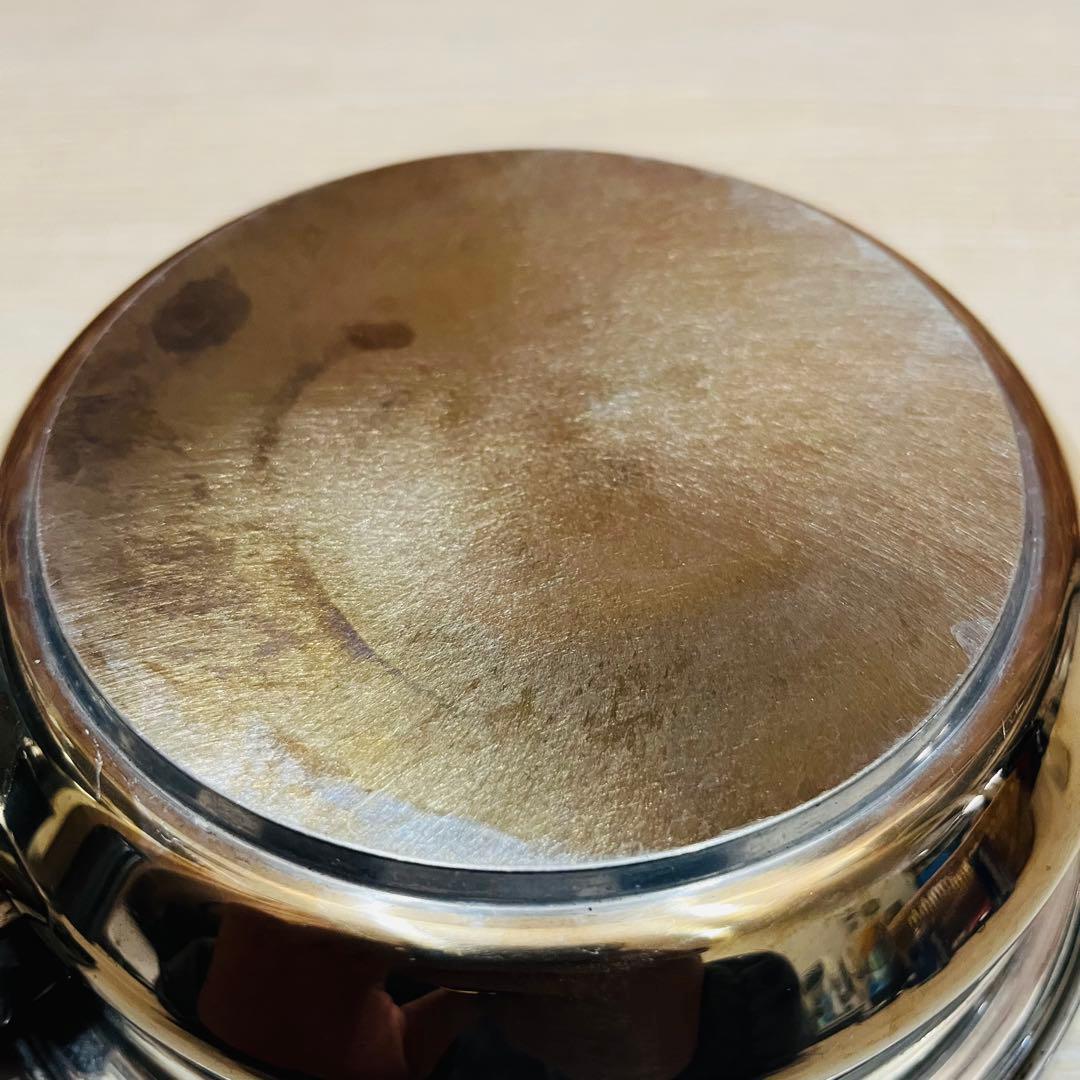 K3467 【INKOR】フタ付き 片手鍋 ステンレス製 小鍋