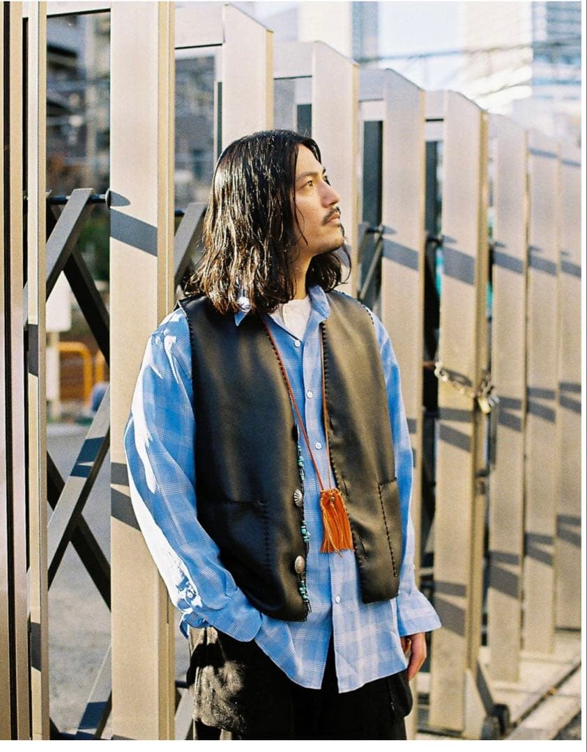 ジャケット・アウター PAM DIETRICH DEERSKIN VEST