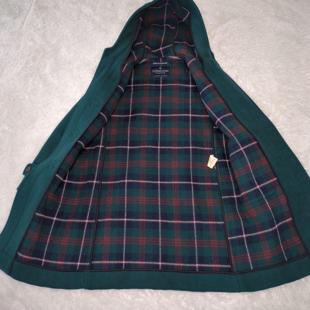購入者様決定✨ロンドントラディション ダッフルコート 38 イギリス製 グリーン