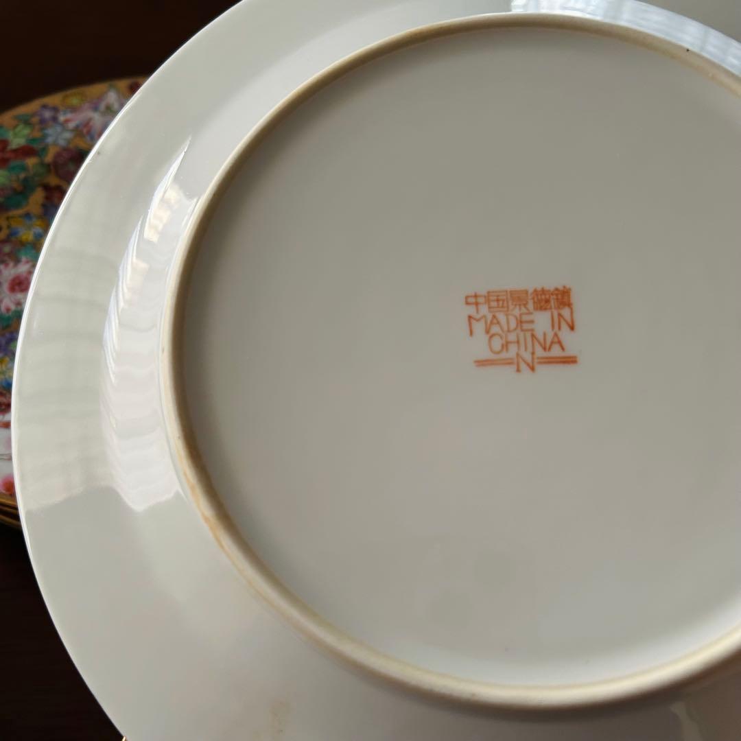 景徳鎮　ゴールド　新品未使用　食器28点セット