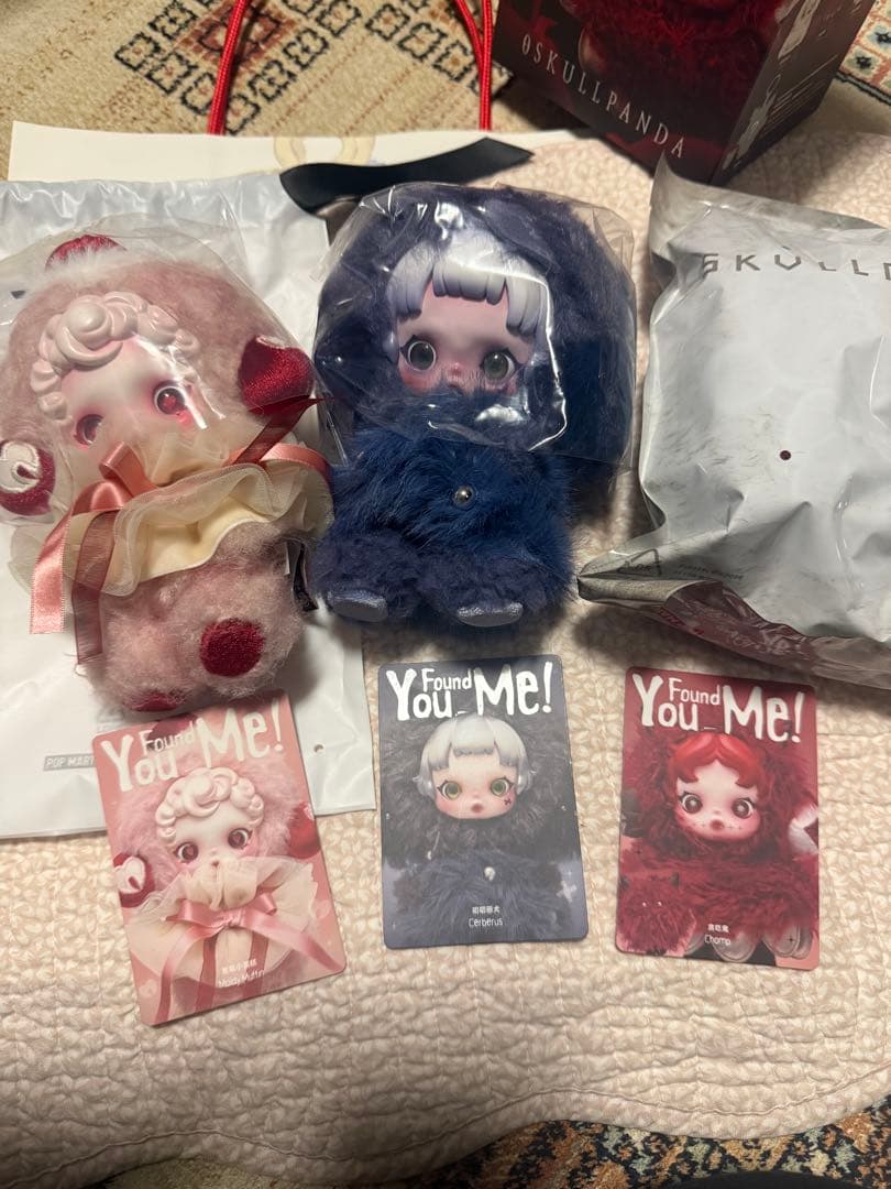 ポップマート　スカルパンダ　マフィン　ケルベロス　チョンプ