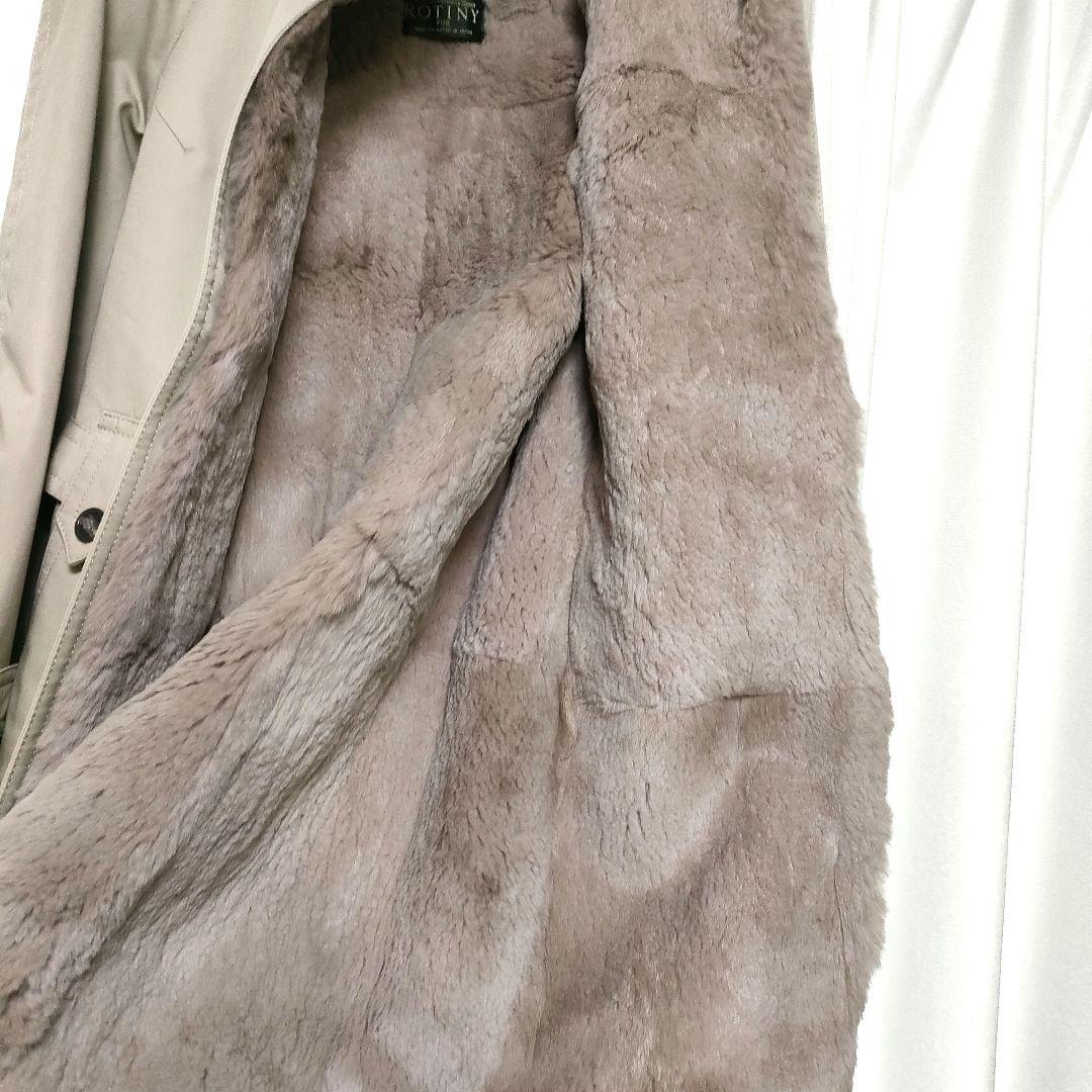 【未使用品】ROTINY FUR Dioren ロティニー スタンドカラーコート