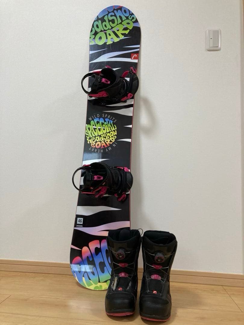 HEAD SPICE GIRL 146cm ＆ ビンディング NX FAY