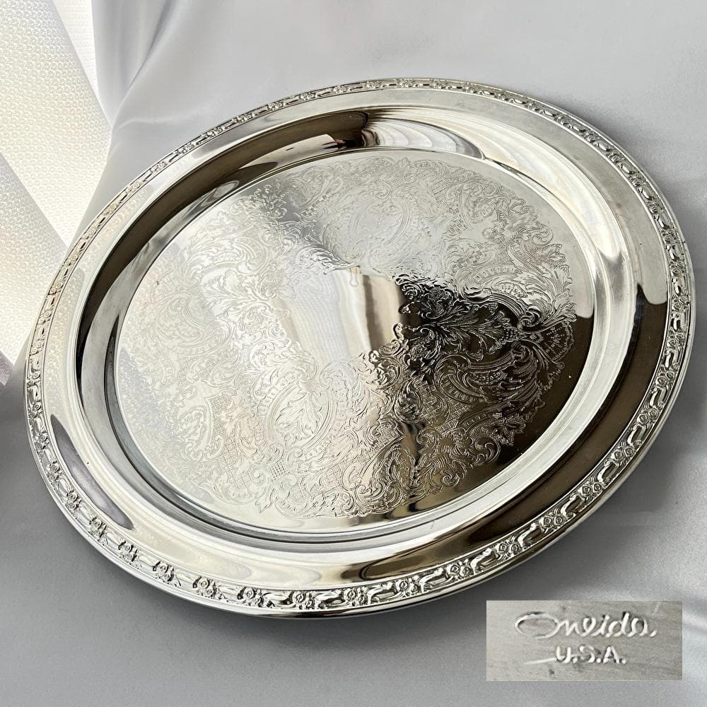 【Oneida】 パンチボウル / パンチカップ10個 / トレー 巨大！！