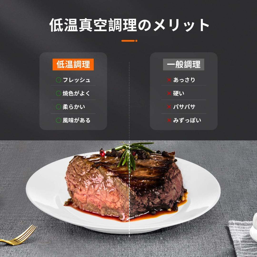 ☆1100Wハイパワー 低温調理器具 24時間 予約機能 真空調理器