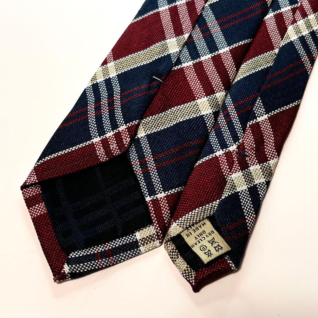 3542 バーバリーロンドン ネクタイ チェック
