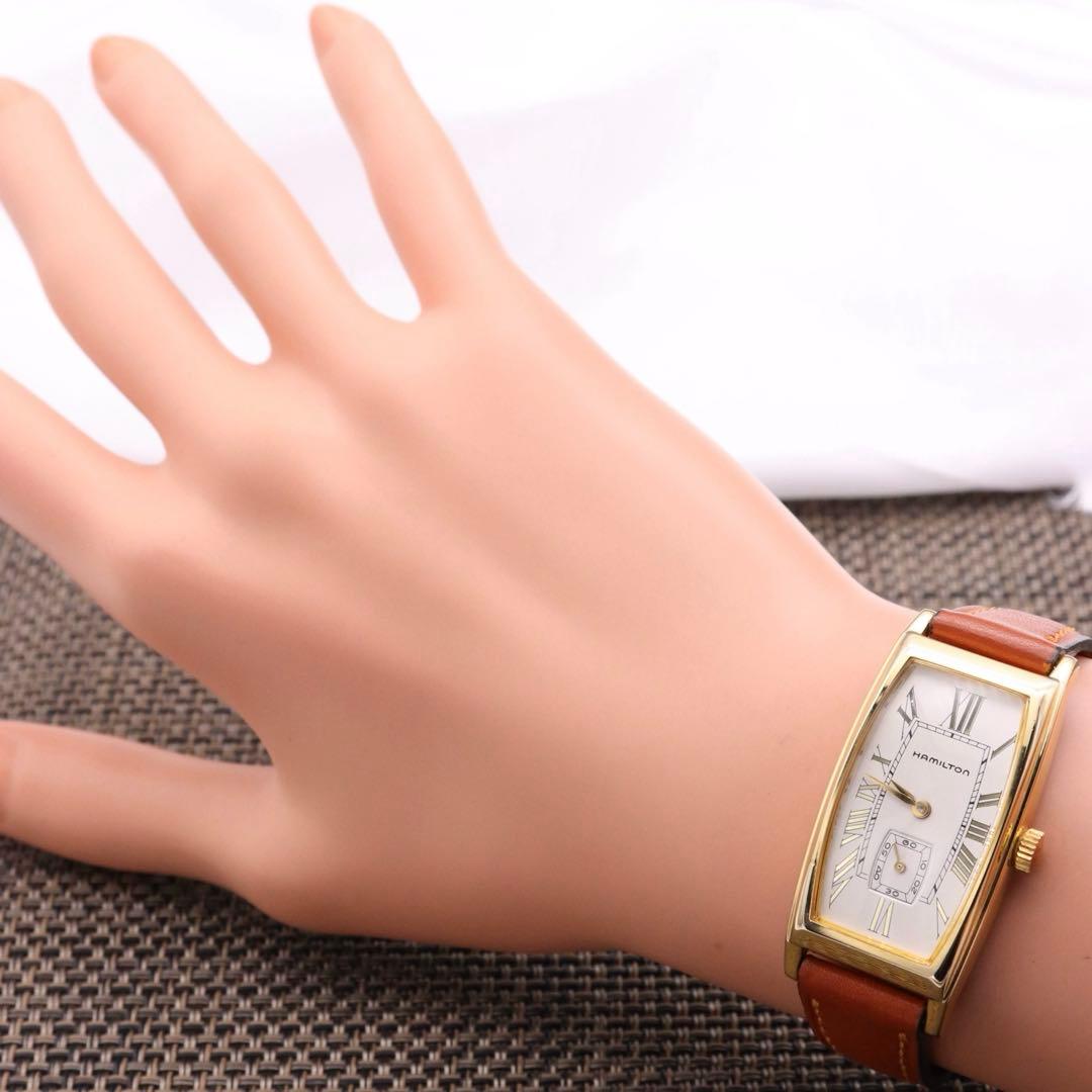 正規品【新品電池】HAMILTON アードモア/6254 動作品 美品 スモセコ