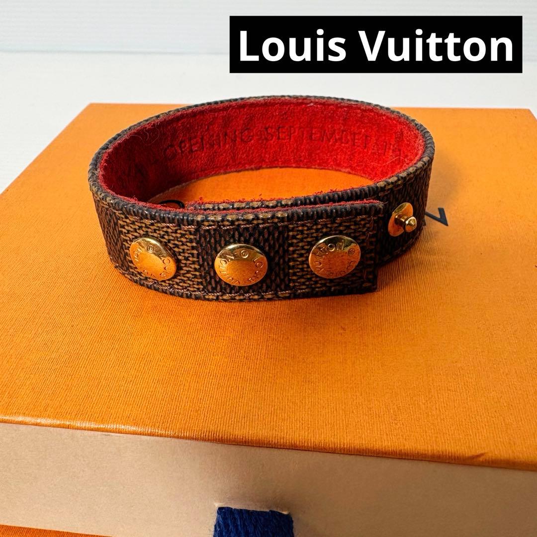 Louis Vuitton ノベルティ バングル ダミエキャンバス レディース