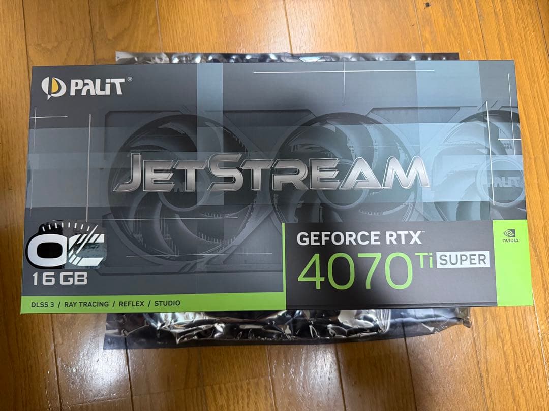 グラフィックボード・グラボ・ビデオカード PALIT GEFORCE RTX4070ti super 16GB