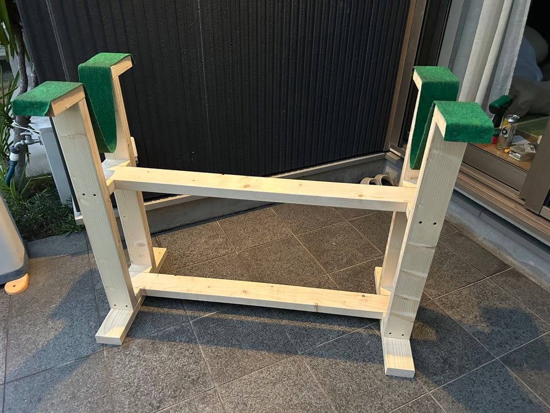 サーフボードスタンド 木製 2×4 ロング＆ショート