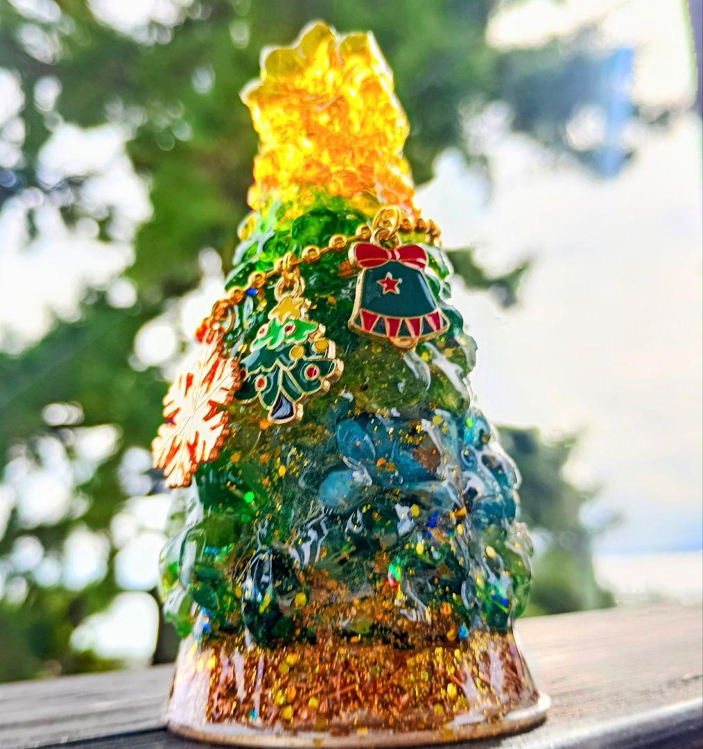 GREEN✧Xmasツリーのオルゴナイト♥容音さま♥専用です