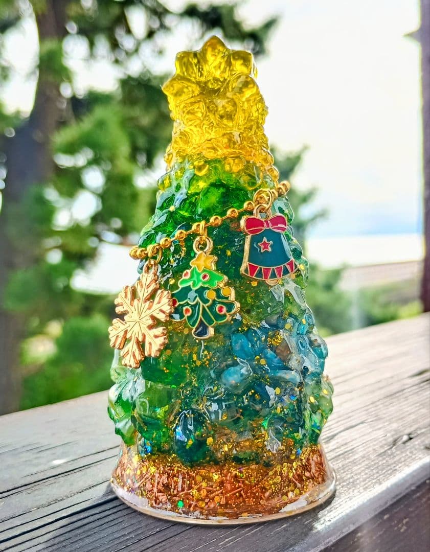 GREEN✧Xmasツリーのオルゴナイト♥容音さま♥専用です