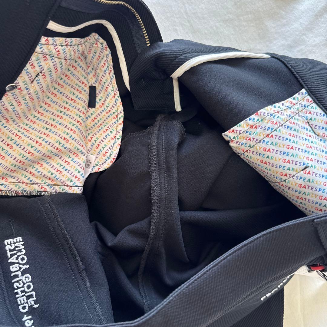 タグ付き　現行モデル　パーリーゲイツ　パンツ　黒　ブラック　3 S〜M相当