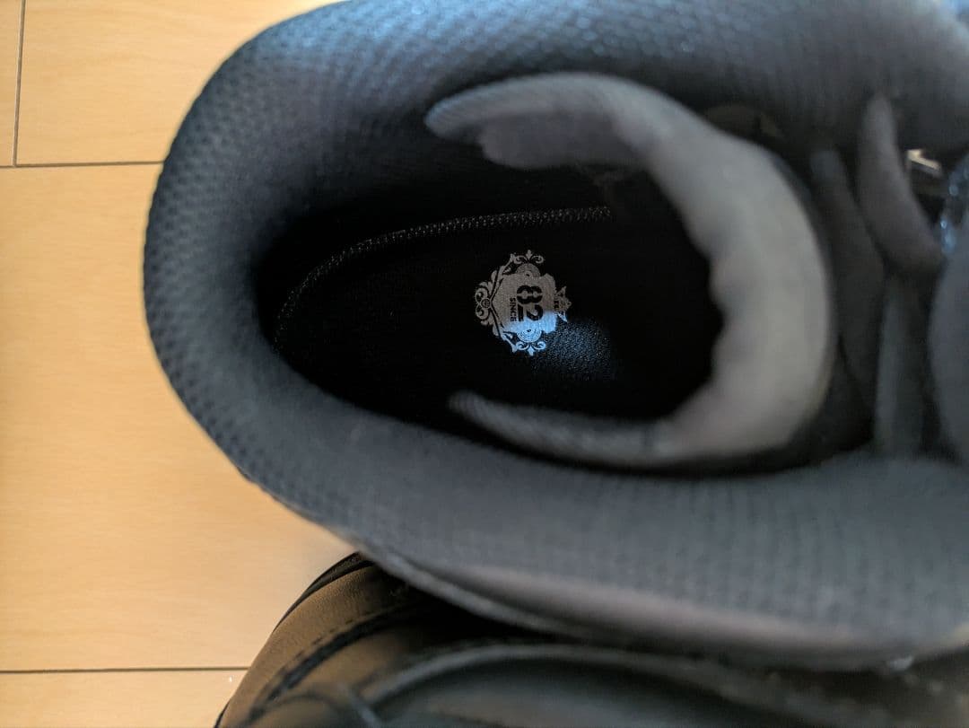 【新品！未使用】ナイキ　エアーフォースハイカット　ブラック　29cm