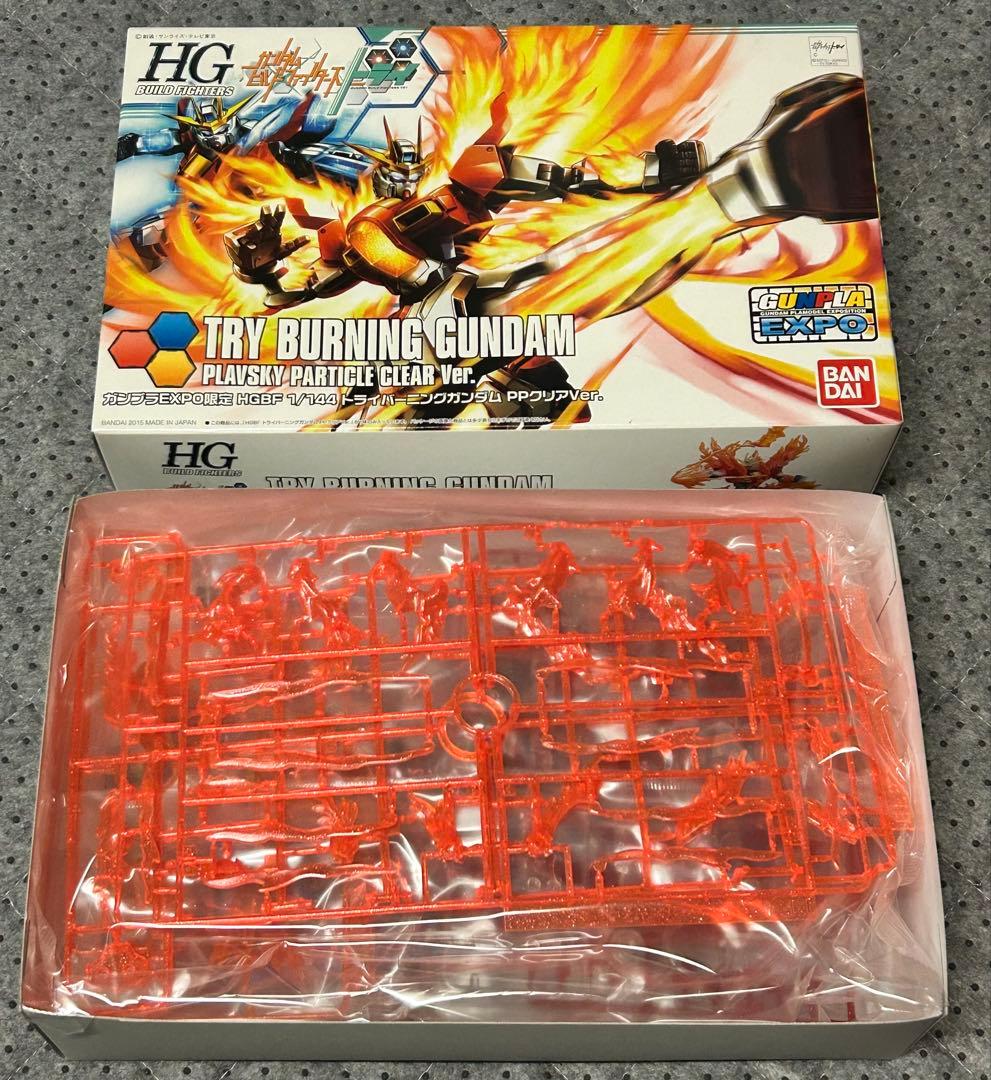 d*9様 ガンプラ 1/144 TRY BURNING GUNDAM 他 3点セ