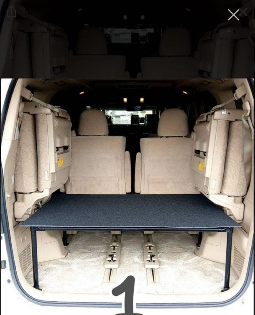 ちべ30アルファード ラゲッジラック