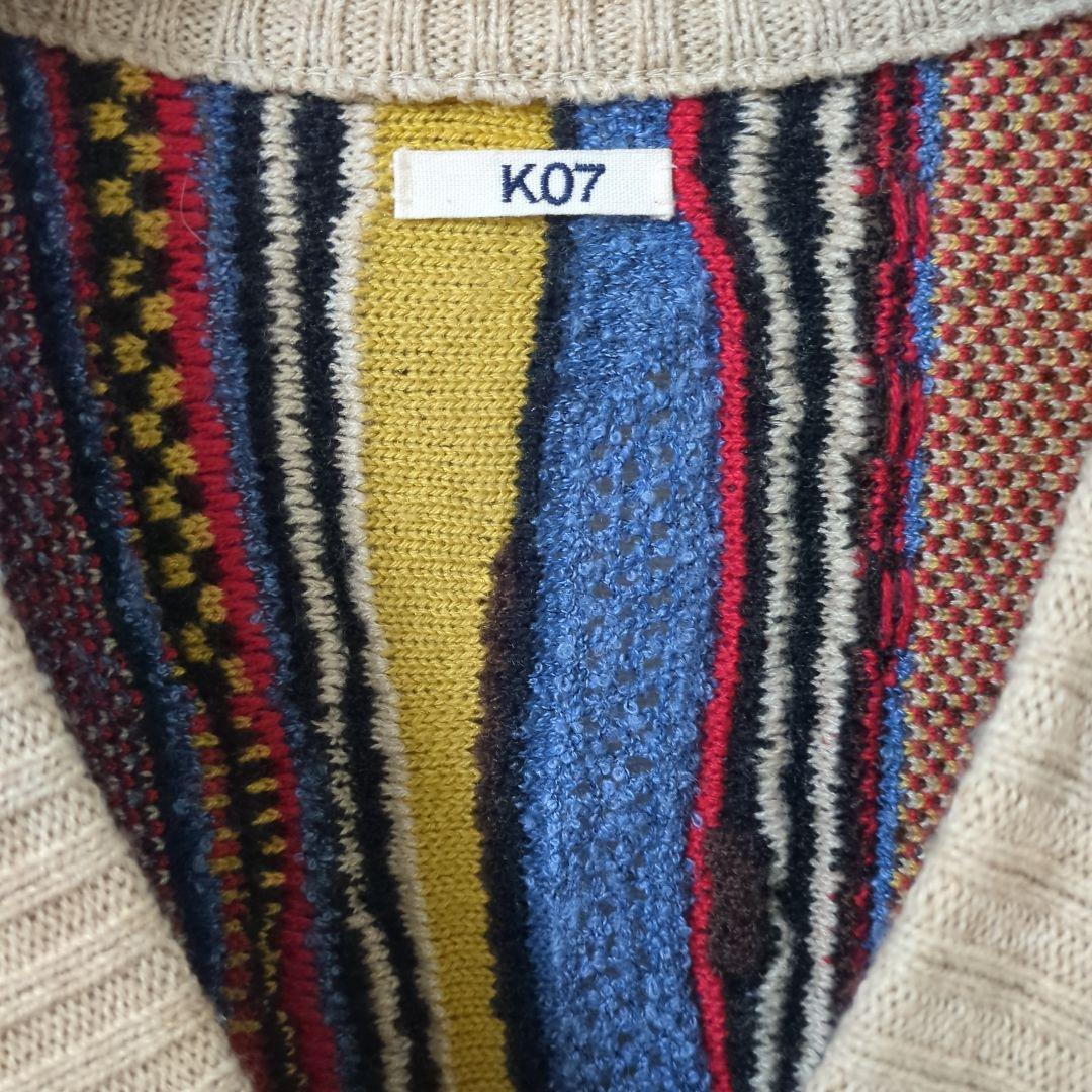 【最終】KHOKI 22AW Suzani 3D knit K07