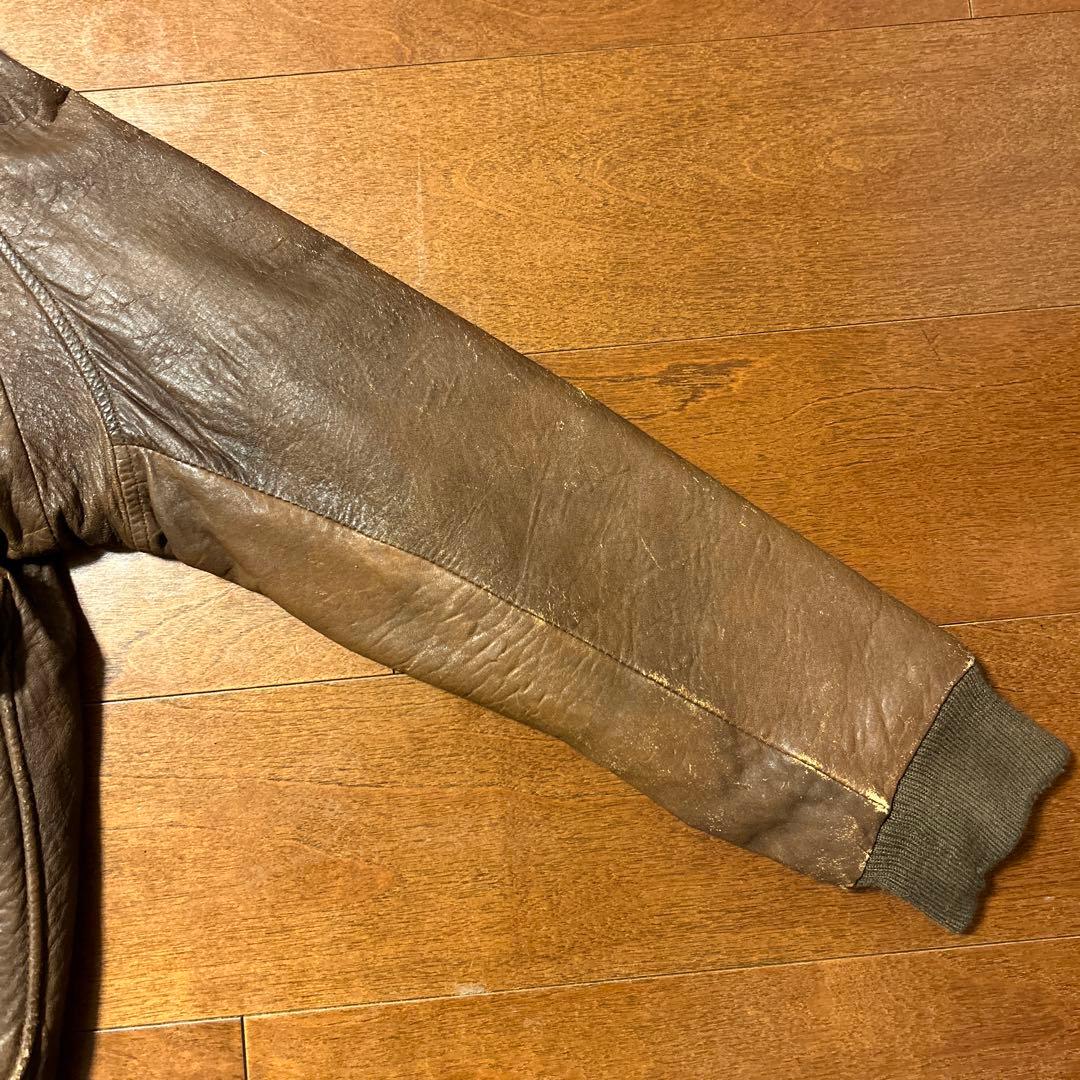 K*o様 BrooksBrothers シープレザーボンバージャケットG-1 A