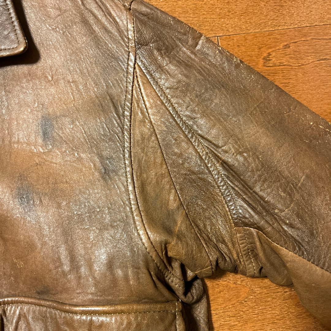 K*o様 BrooksBrothers シープレザーボンバージャケットG-1 A