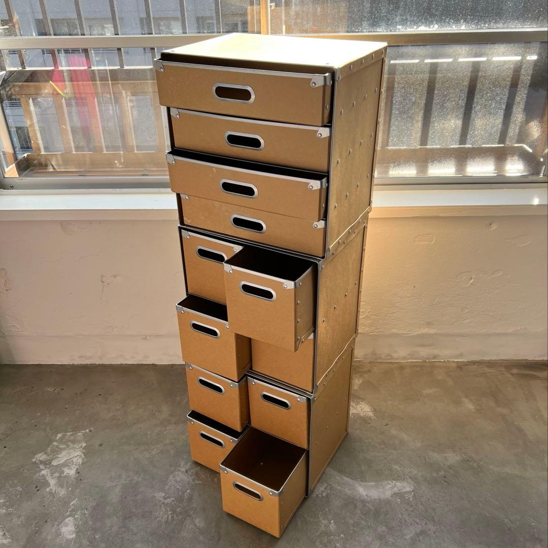 無印良品　硬質パルプボックス ３個