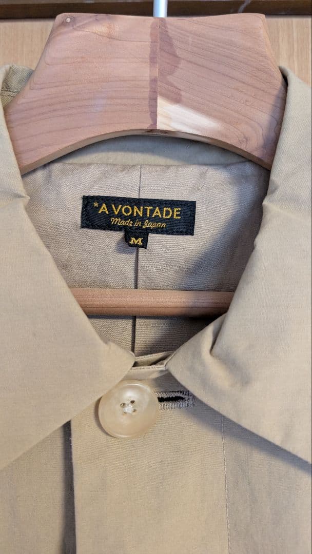【サンプル品】A VONTADE ステンカラーコート M