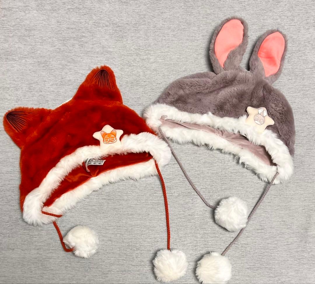 上海限定ズートピア ファンキャップ2点