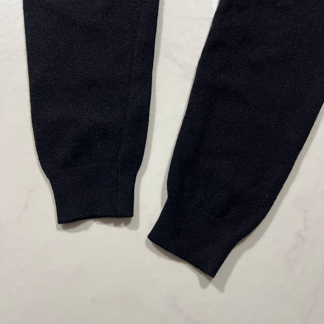 エルメス マルジェラ期 カシミヤ100% ニット スコットランド製 黒ハイネック