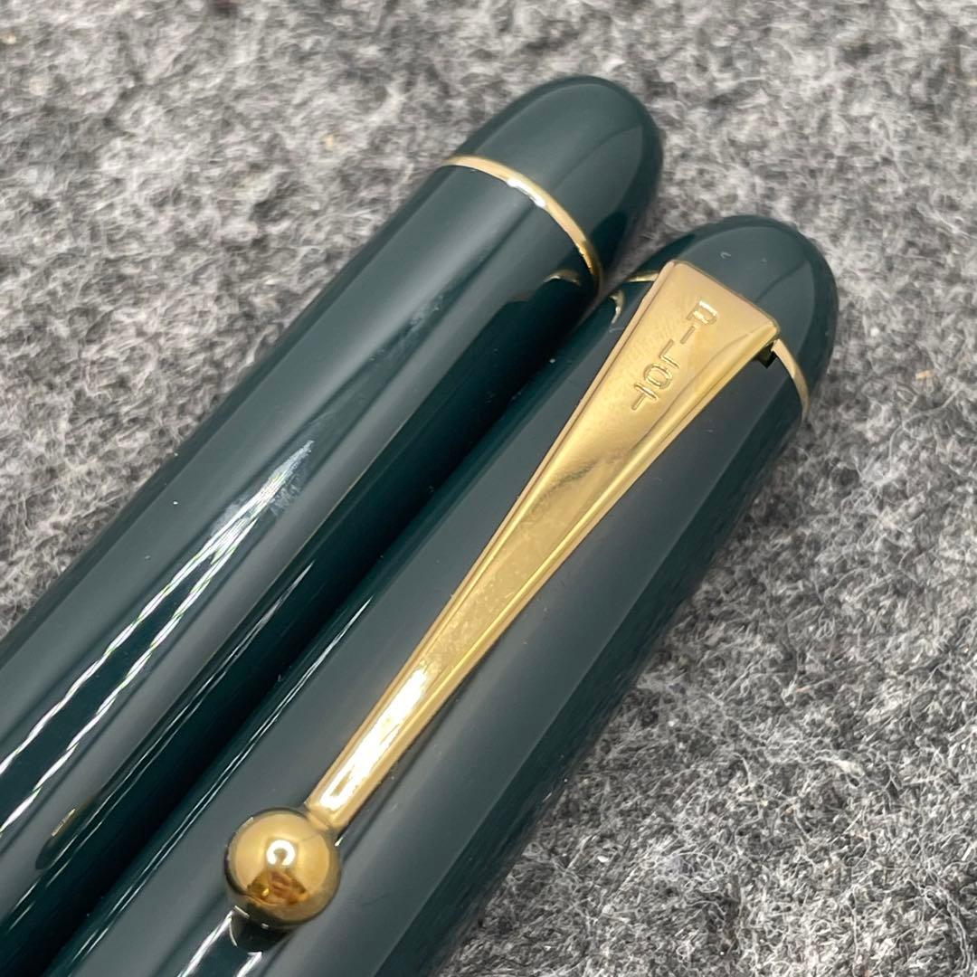 PE866□PILOT カスタム 74 万年筆 ダークグリーン