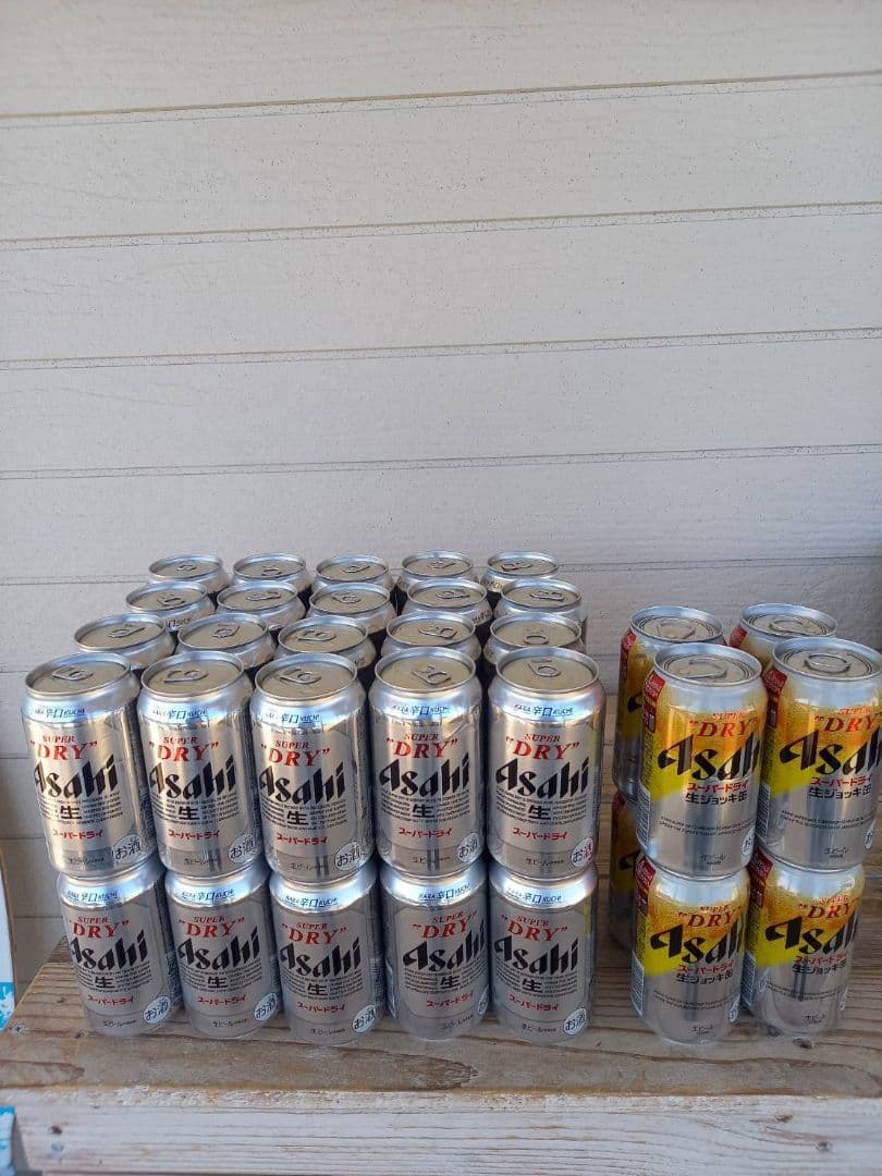 アサヒ　スーパードライ　350ml ４０本　生ジョッキ缶　340ml　８本